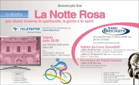 "La Notte Rosa" in diretta su Teletutto e Radio Bresciasette